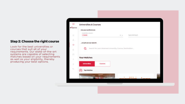 Step 2: Choose the right course Step 2: Choose the right course
